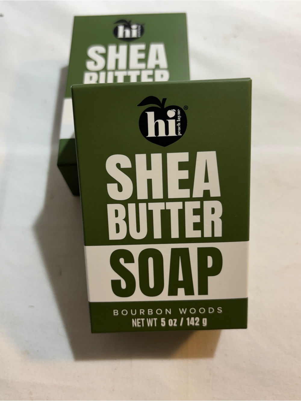 Hi Shea Butter Soap — Bourbon Woods (Green)